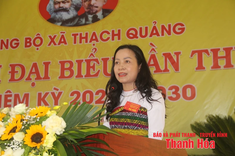 Phát huy truyền thống đoàn kết, quyết tâm xây dựng xã Thạch Quảng ngày càng phát triển