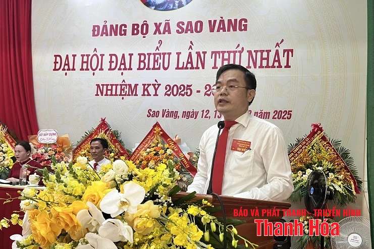 Quyết tâm xây dựng xã Sao Vàng trở thành trung tâm kinh tế động lực phía Tây của tỉnh