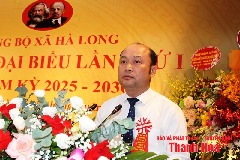 Đảng bộ xã Hà Long tiếp tục nỗ lực, phấn đấu, thực hiện hiệu quả 25 chỉ tiêu chủ yếu