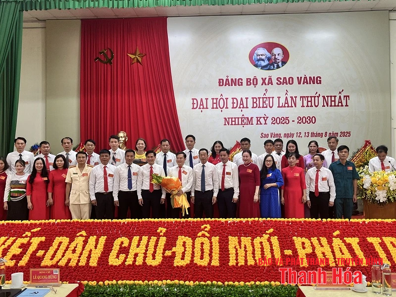 Quyết tâm xây dựng xã Sao Vàng trở thành trung tâm kinh tế động lực phía Tây của tỉnh