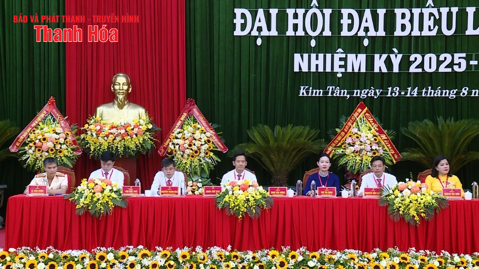 Đại hội Đại biểu Đảng bộ xã Kim Tân lần thứ I, nhiệm kỳ 2025-2030