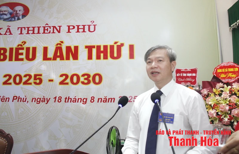 Đoàn kết xây dựng xã Thiên Phủ trở thành địa phương phát triển toàn diện ở khu vực miền núi