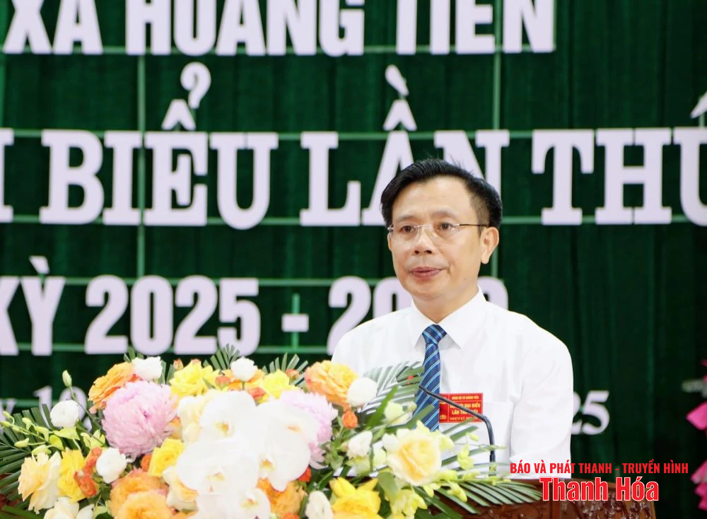 Quyết tâm xây dựng xã Hoằng Tiến đạt chuẩn nông thôn mới nâng cao trong nhiệm kỳ mới