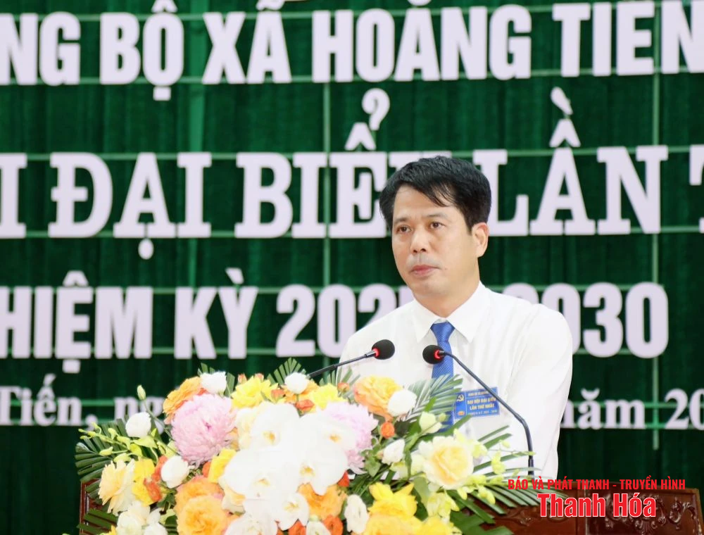 Quyết tâm xây dựng xã Hoằng Tiến đạt chuẩn nông thôn mới nâng cao trong nhiệm kỳ mới