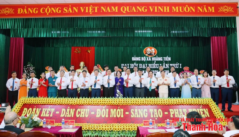 Quyết tâm xây dựng xã Hoằng Tiến đạt chuẩn nông thôn mới nâng cao trong nhiệm kỳ mới