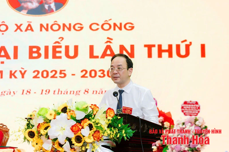 Kiến tạo xã Nông Cống trở thành động lực phát triển cho cả vùng