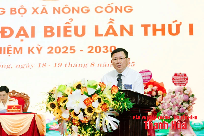 Kiến tạo xã Nông Cống trở thành động lực phát triển cho cả vùng