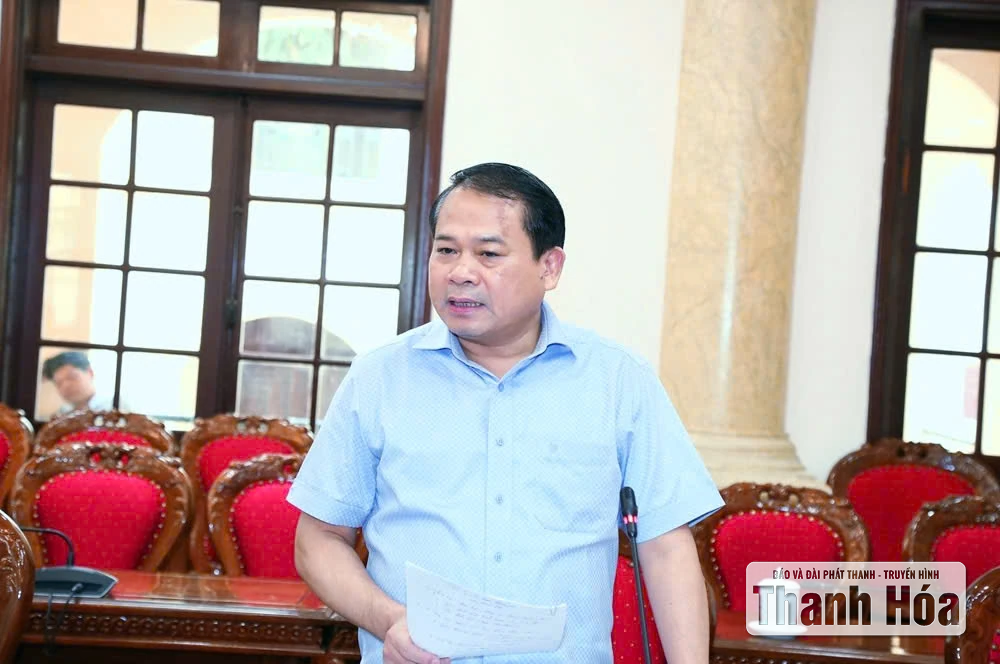 Cho ý kiến về phương án tổ chức phục vụ Đại hội đại biểu Đảng bộ tỉnh Thanh Hóa lần thứ XX, nhiệm kỳ 2025-2030