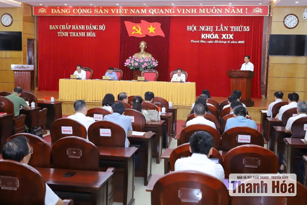 Ban Chấp hành Đảng bộ tỉnh Thanh Hóa cho ý kiến về công tác chuẩn bị Đại hội đại biểu Đảng bộ tỉnh lần thứ XX, nhiệm kỳ 2025-2030