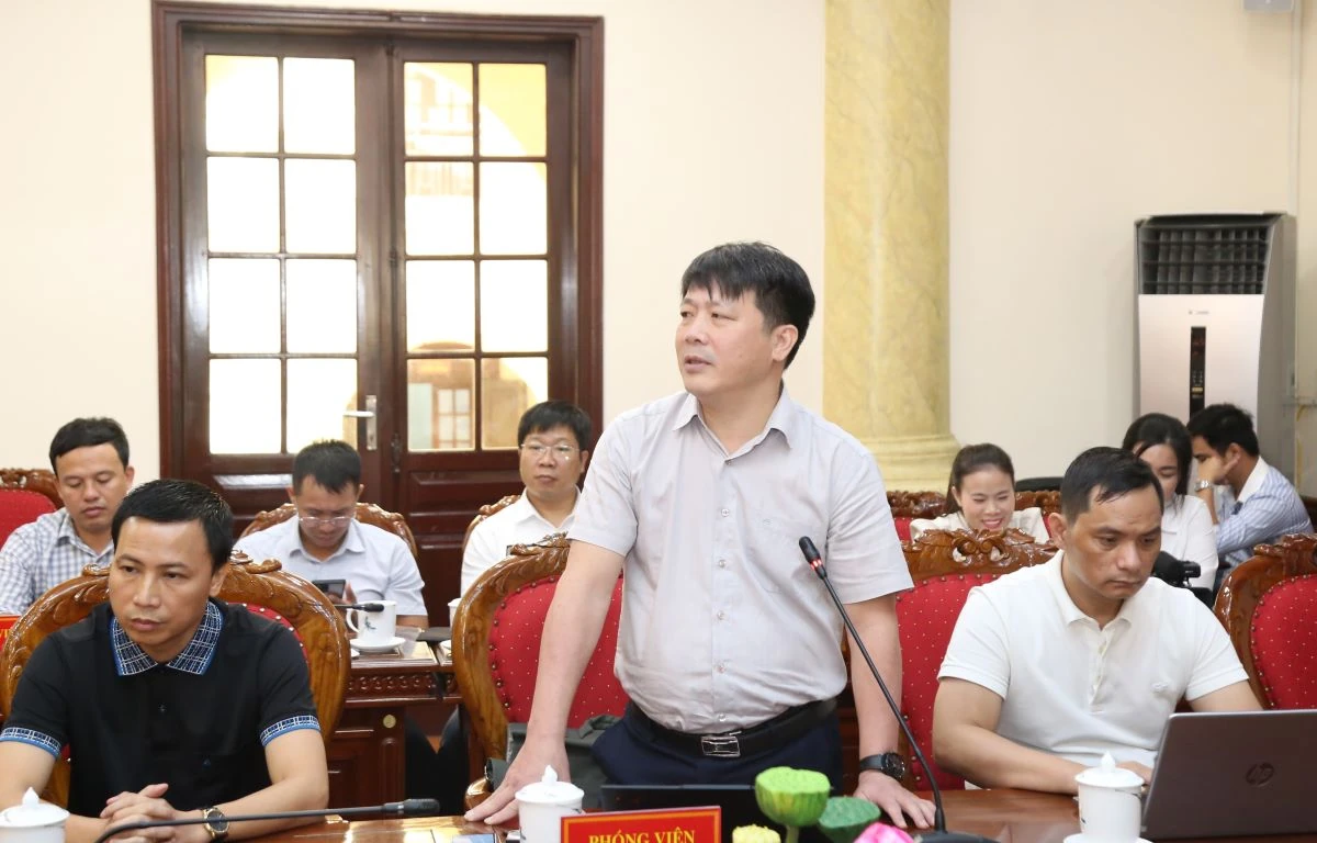 Họp báo thông tin về kết quả Đại hội Đại biểu Đảng bộ tỉnh Thanh Hóa lần thứ XX