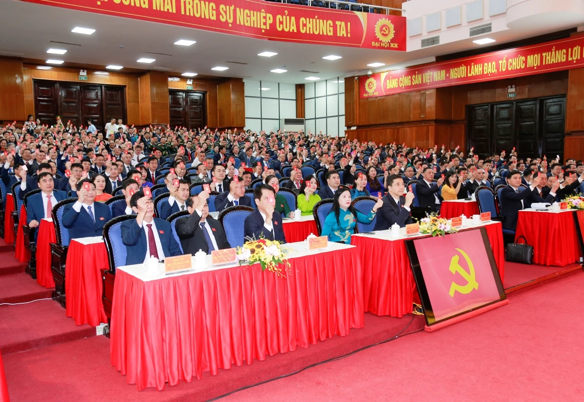 Phiên trù bị Đại hội đại biểu Đảng bộ tỉnh Thanh Hóa lần thứ XX, nhiệm kỳ 2025-2030