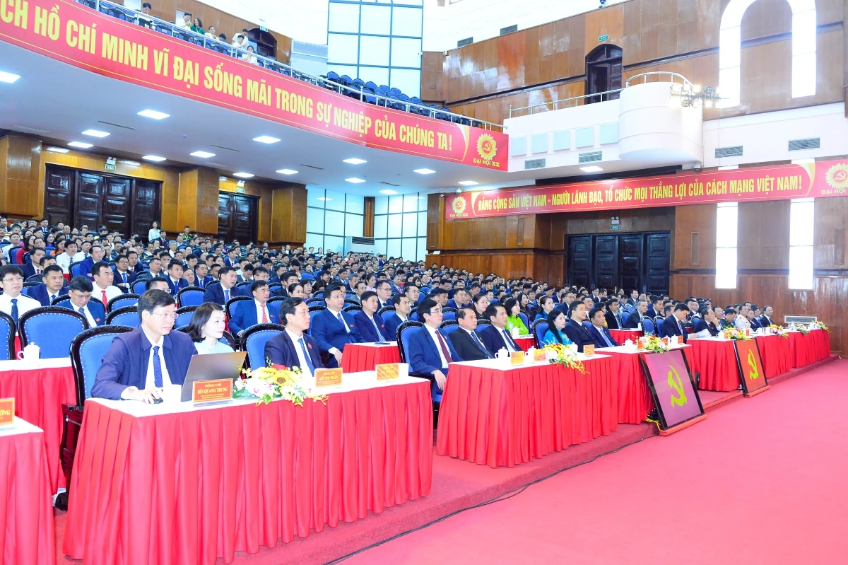 Phiên trù bị Đại hội đại biểu Đảng bộ tỉnh Thanh Hóa lần thứ XX, nhiệm kỳ 2025-2030