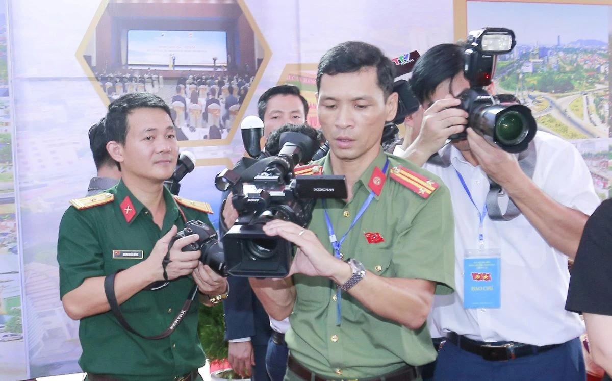 Hơn 60 cơ quan báo chí tác nghiệp tại Đại hội đại biểu Đảng bộ tỉnh Thanh Hóa lần thứ XX