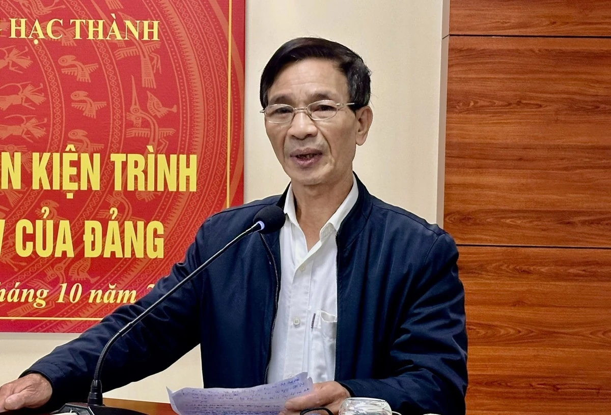 MTTQ phường Hạc Thành lấy ý kiến góp ý dự thảo các văn kiện trình Đại hội XIV của Đảng