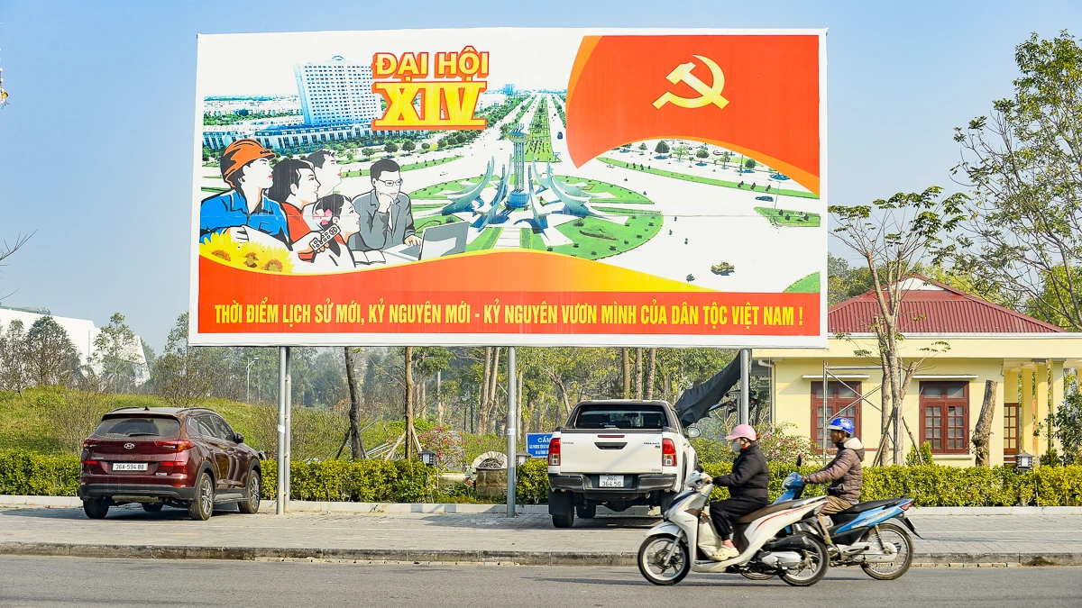 Xứ Thanh rực rỡ cờ hoa hướng về Đại hội XIV của Đảng