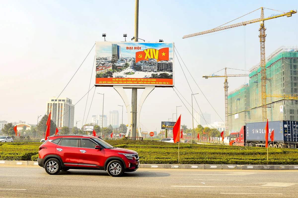 Xứ Thanh rực rỡ cờ hoa hướng về Đại hội XIV của Đảng