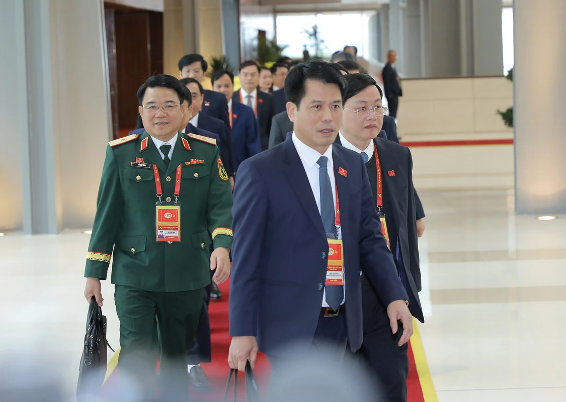 Đoàn đại biểu Đảng bộ tỉnh Thanh Hóa dự phiên bế mạc Đại hội XIV của Đảng