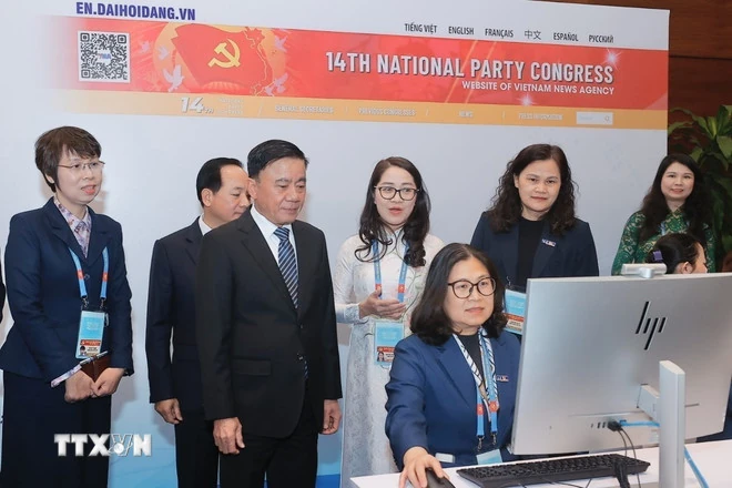 Lan tỏa hình ảnh, tiếng nói của Đại hội XIV đến người dân trong nước và quốc tế