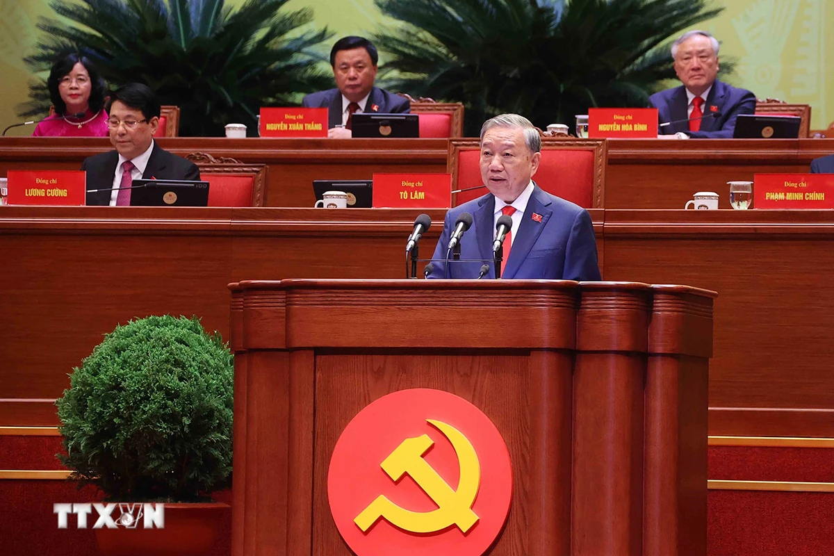 Toàn văn Báo cáo của Ban Chấp hành Trung ương Đảng khóa XIII về các văn kiện trình Đại hội XIV của Đảng
