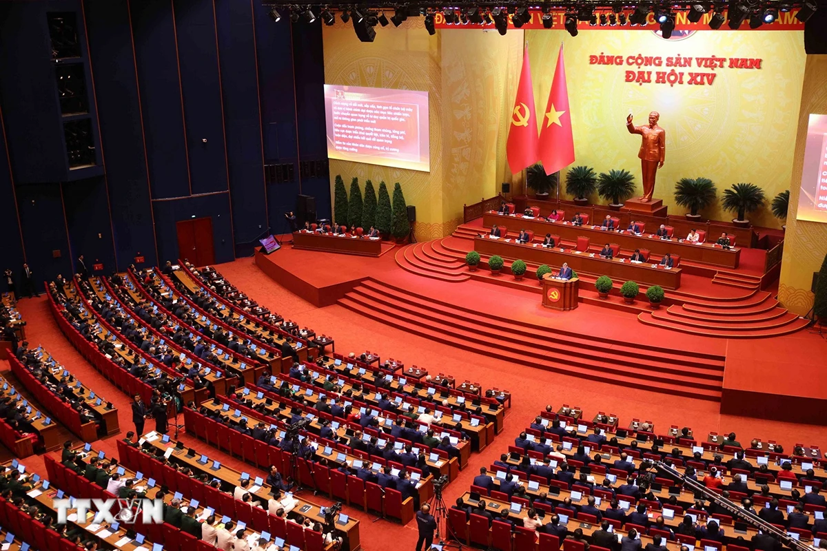 Các chính đảng, tổ chức, bạn bè quốc tế và kiều bào ta gửi điện mừng Đại hội XIV