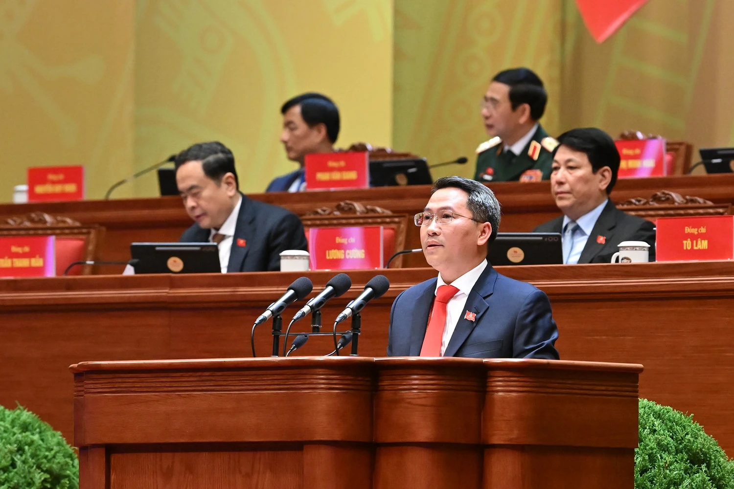 Đại hội XIV của Đảng: Phiên thảo luận ở hội trường về các văn kiện Đại hội chiều 21/1