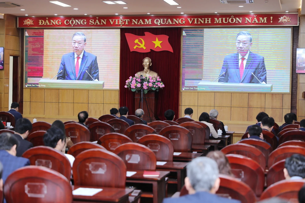 Hội nghị toàn quốc nghiên cứu, học tập, quán triệt và triển khai thực hiện Nghị quyết Đại hội XIV của Đảng: Không gian sinh hoạt chính trị sâu rộng, nhằm thống nhất ý chí và hành động