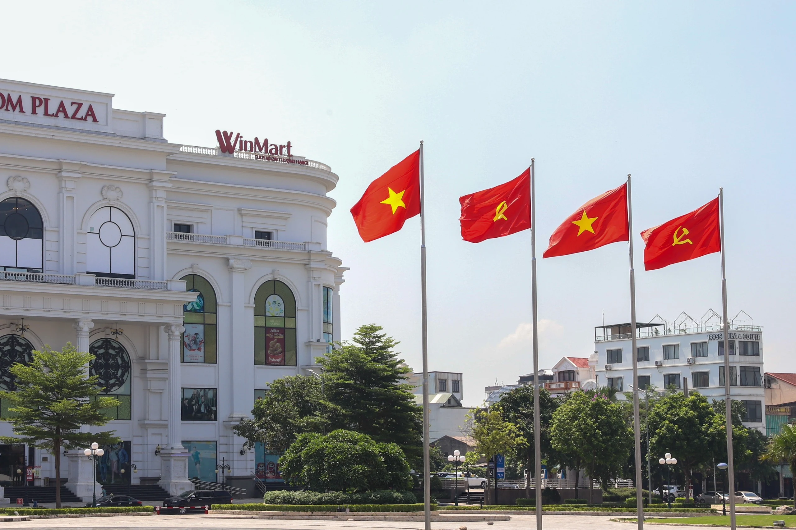 Brilliant flying flags to celebrate National Independence Day