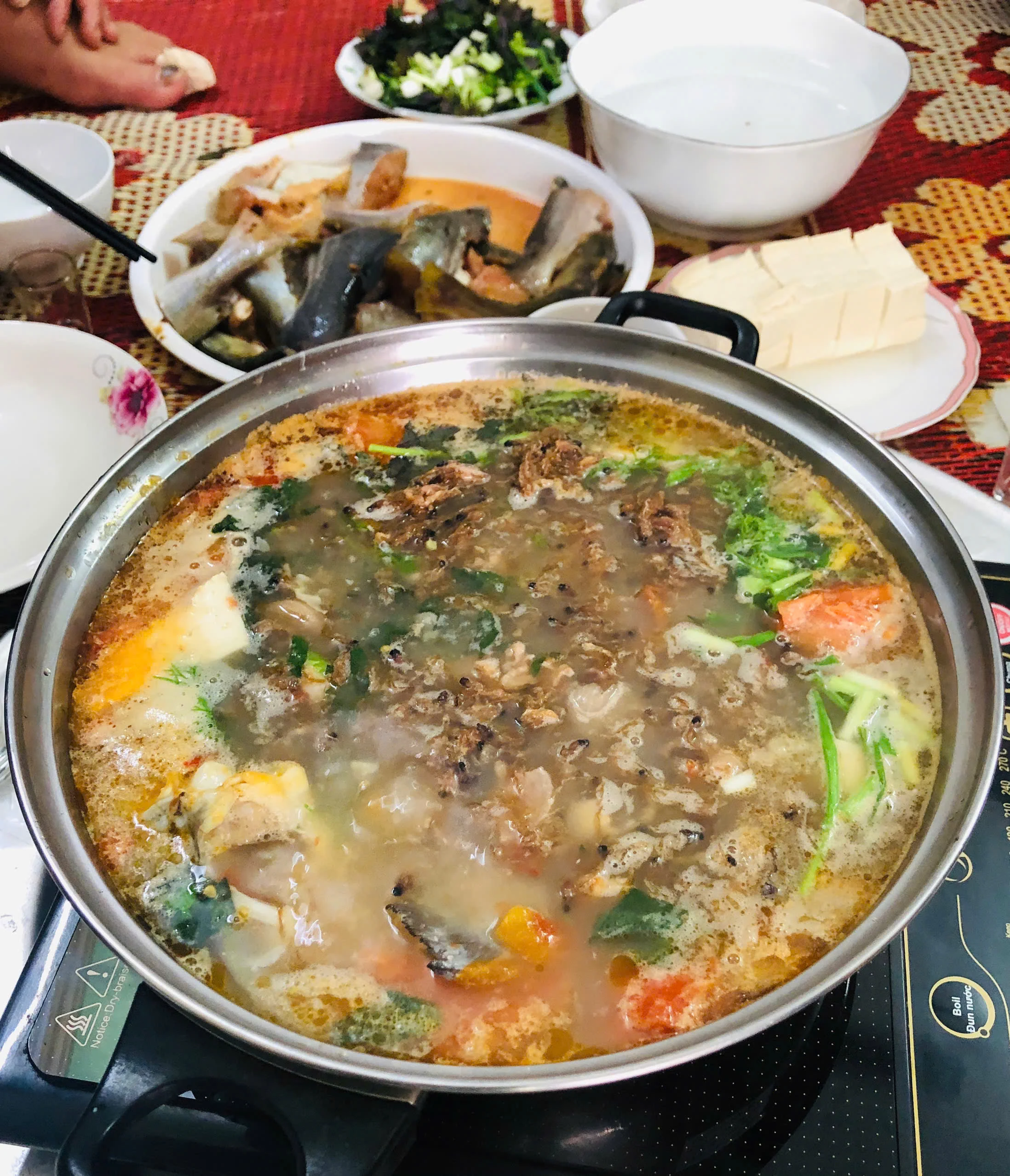 Unforgettable cranoglanis cooked with Vo