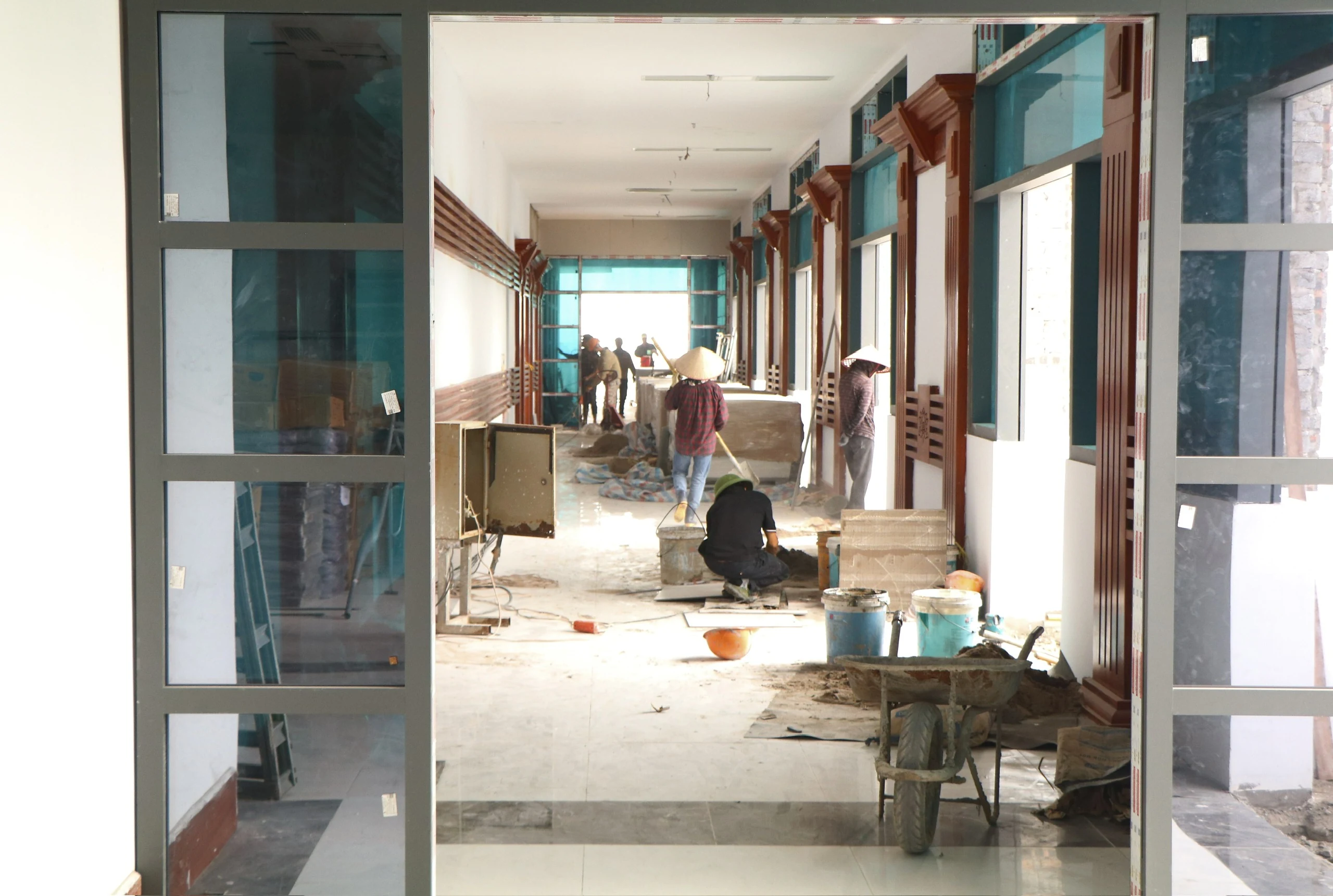 Inside the Final Stages of the Phu Tho Provincial Cultural and Arts House