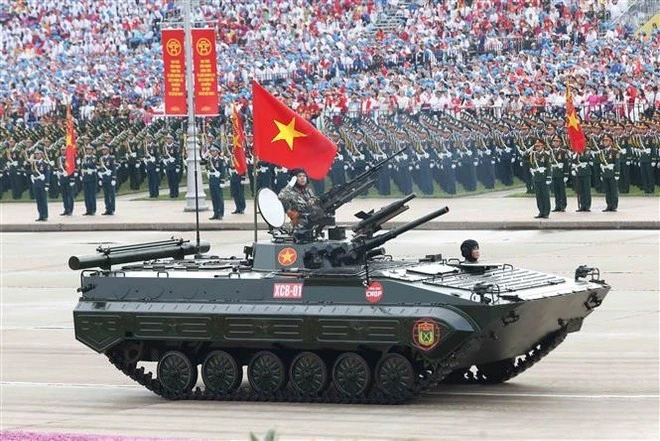 Majestic parade at historic Ba Dinh Square on National Day