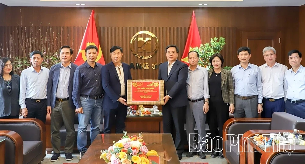 Provincial Chairman Tran Duy Dong Visits and Extends New Year Greetings to Businesses