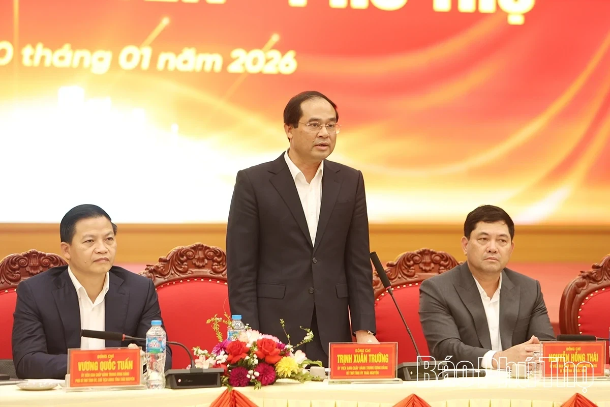 Work Exchange Conference between Bac Ninh, Thai Nguyen, and Phu Tho Provinces