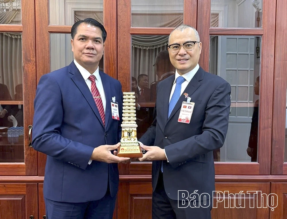 Phu Tho Strengthens Local Cooperation, Contributing to the Great Friendship and Special Solidarity between Vietnam and Laos