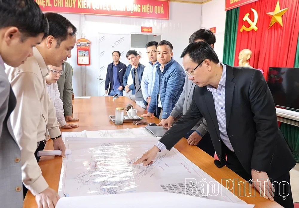 Vice Chairman of Provincial People’s Committee Quach Tat Liem Inspects Key Transport Projects in Vinh Phuc Area