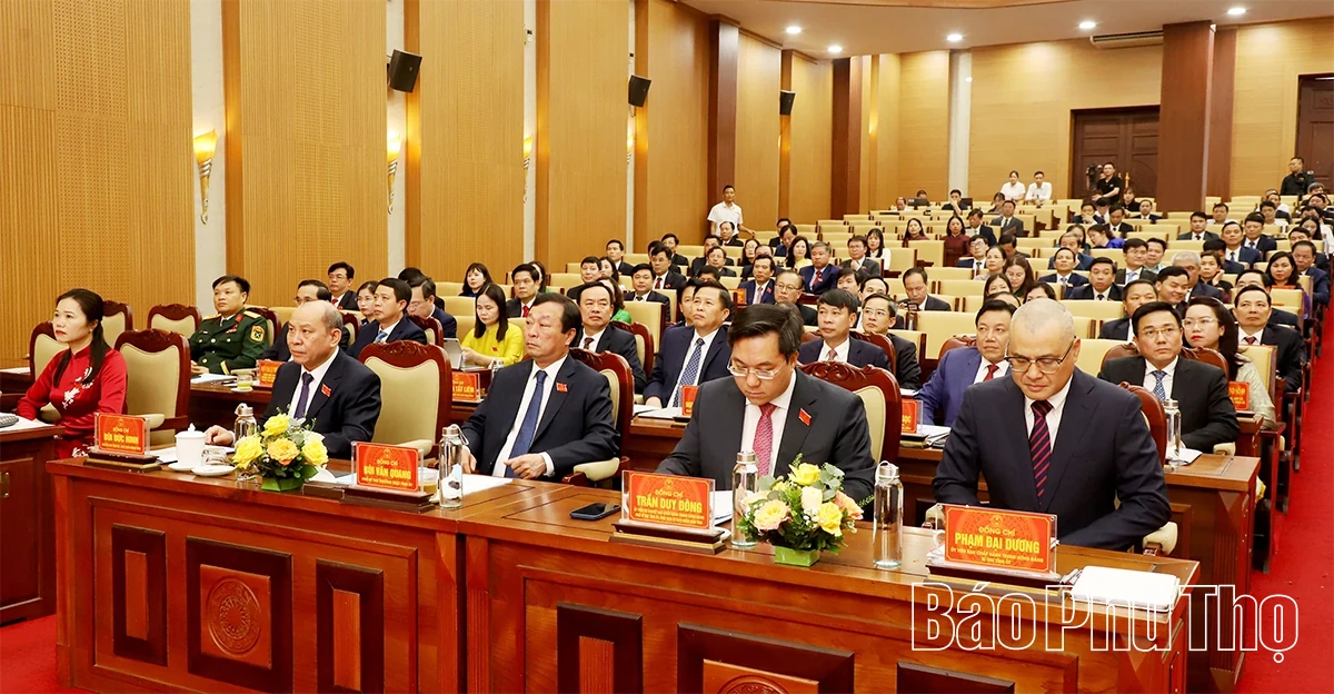 Opening of the First Session of the 20th Phu Tho Provincial People’s Council, 2026–2031 Tenure