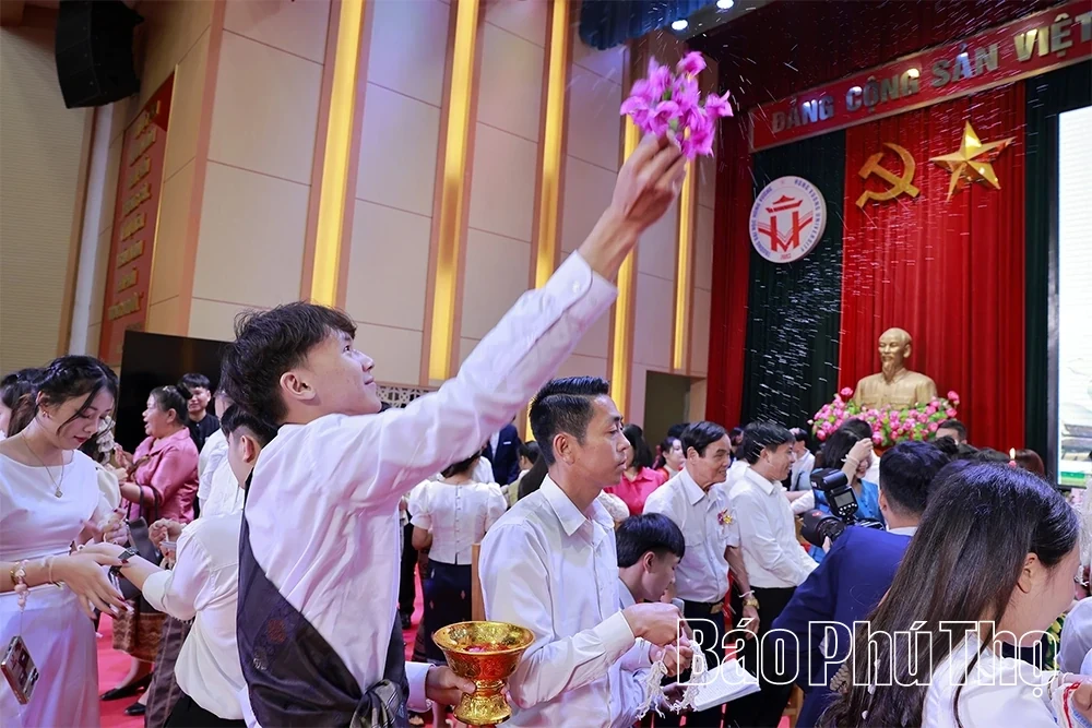 Hung Vuong University Celebrates Lao Traditional New Year Bunpimay 2026