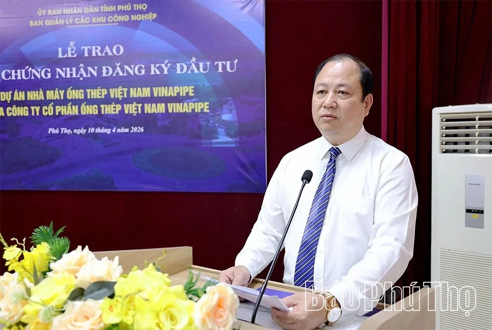 Investment Registration Certificate Awarded to VinaPipe Steel Pipe Plant Project