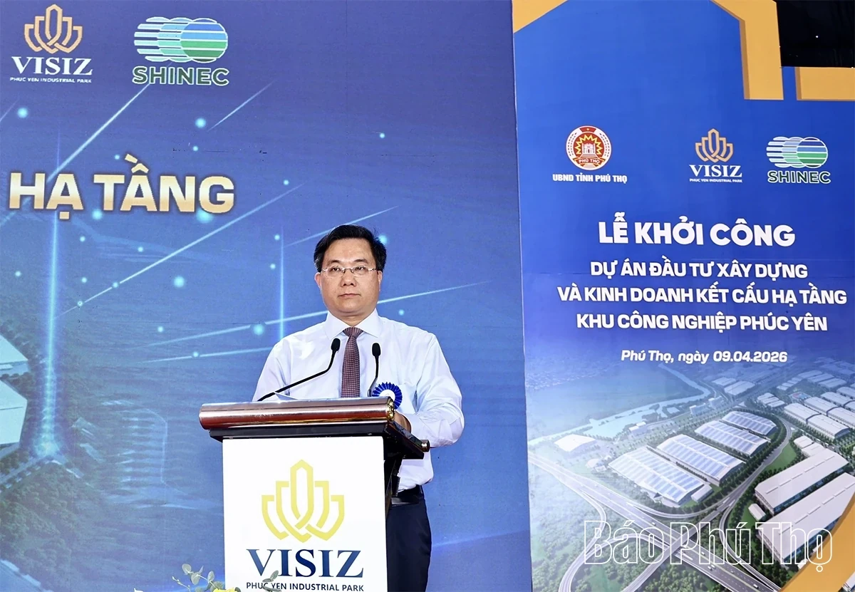 Groundbreaking Ceremony for Phuc Yen Industrial Park Infrastructure Development and Operation Project