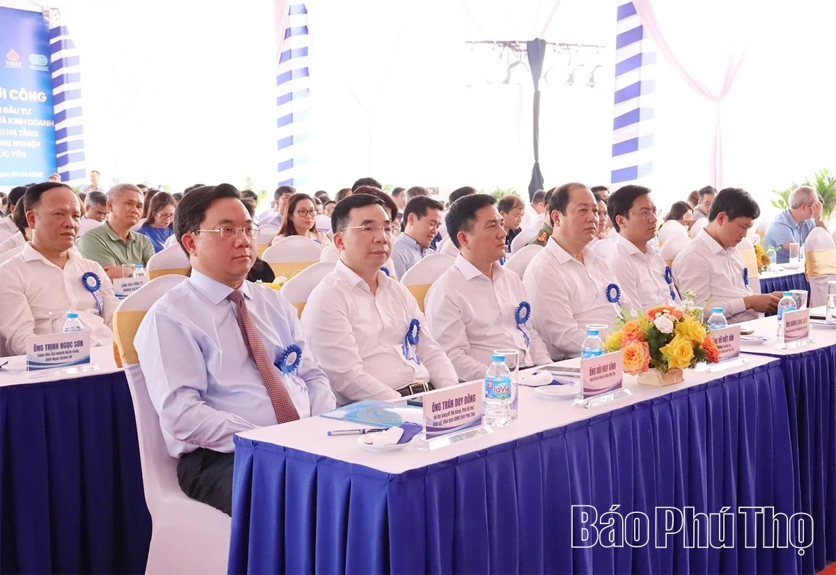 Groundbreaking Ceremony for Phuc Yen Industrial Park Infrastructure Development and Operation Project