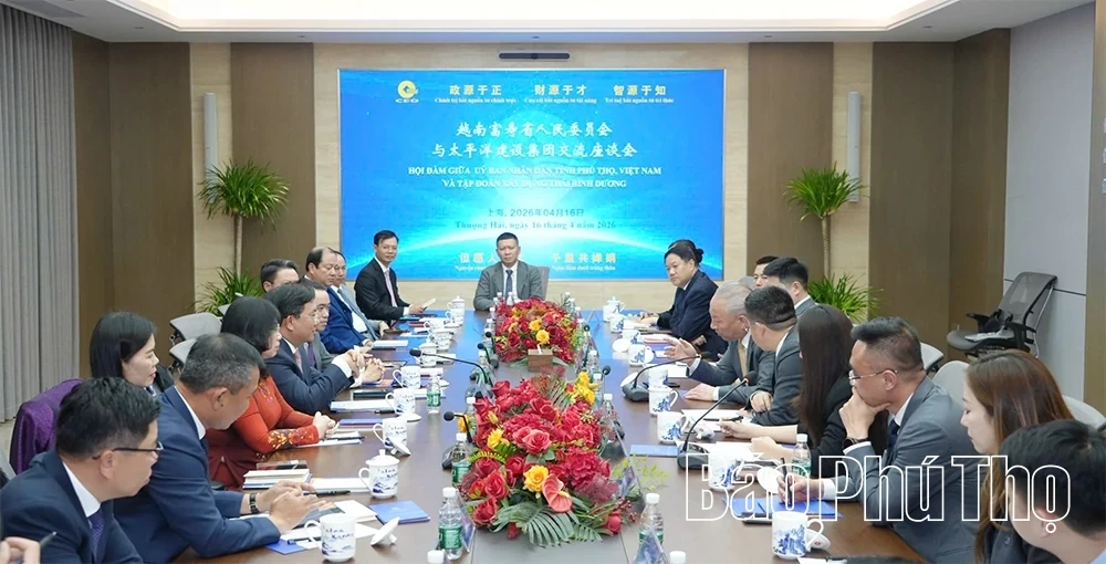 Phu Tho Promotes Investment with Enterprises in Shanghai, China