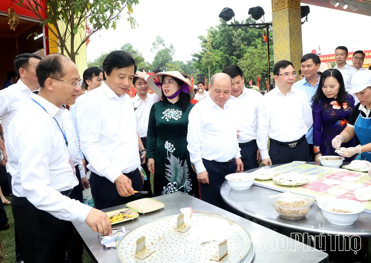 Provincial leaders visit and encourage units participating in the 2026 Cultural Camp