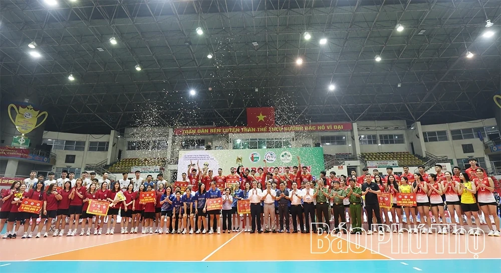 Ho Chi Minh City Police Mens Volleyball Team Crowns Champions of Hung Vuong Cup 2026