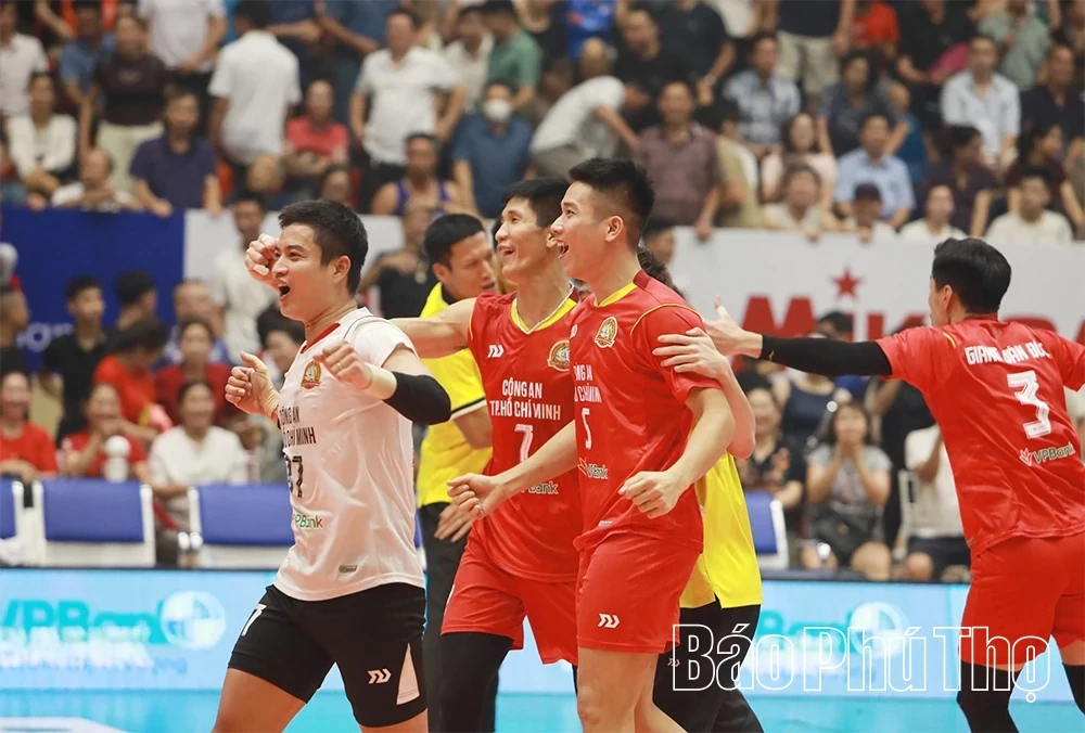 Ho Chi Minh City Police Mens Volleyball Team Crowns Champions of Hung Vuong Cup 2026