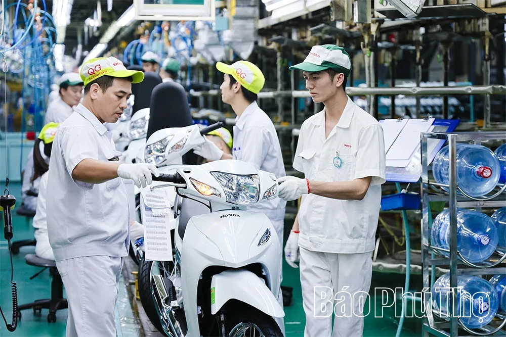 Phu Tho’s Industry Accelerates Toward Double-Digit Growth