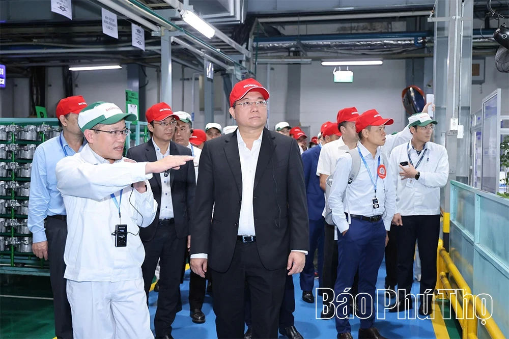 Phu Tho’s Industry Accelerates Toward Double-Digit Growth