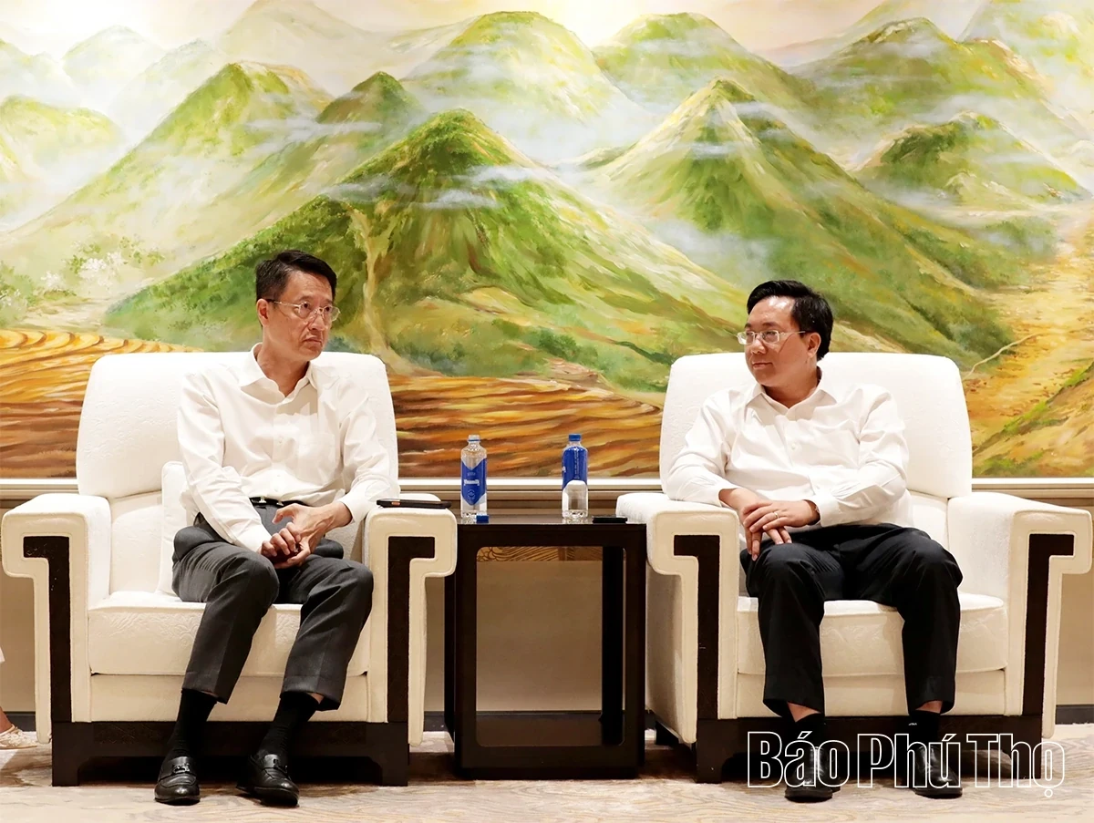 Chairman Tran Duy Dong Visits and Holds Working Session at Phu My Hung Urban Area