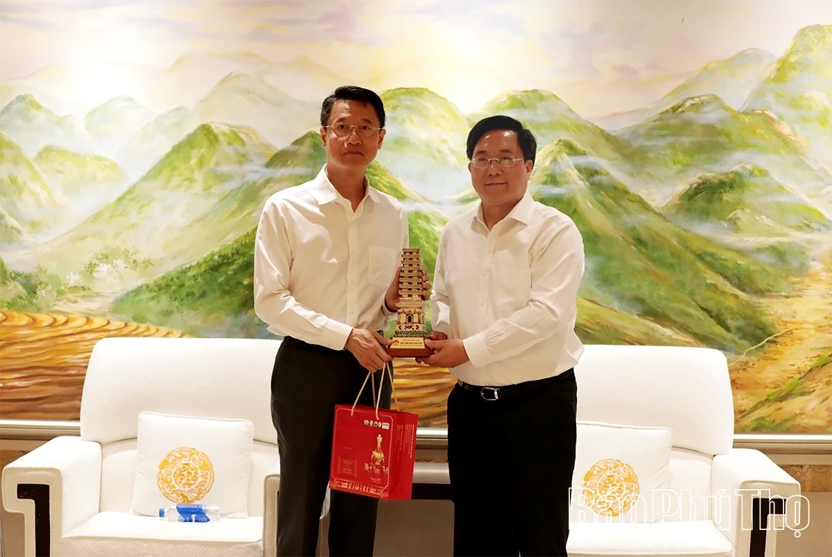 Chairman Tran Duy Dong Visits and Holds Working Session at Phu My Hung Urban Area