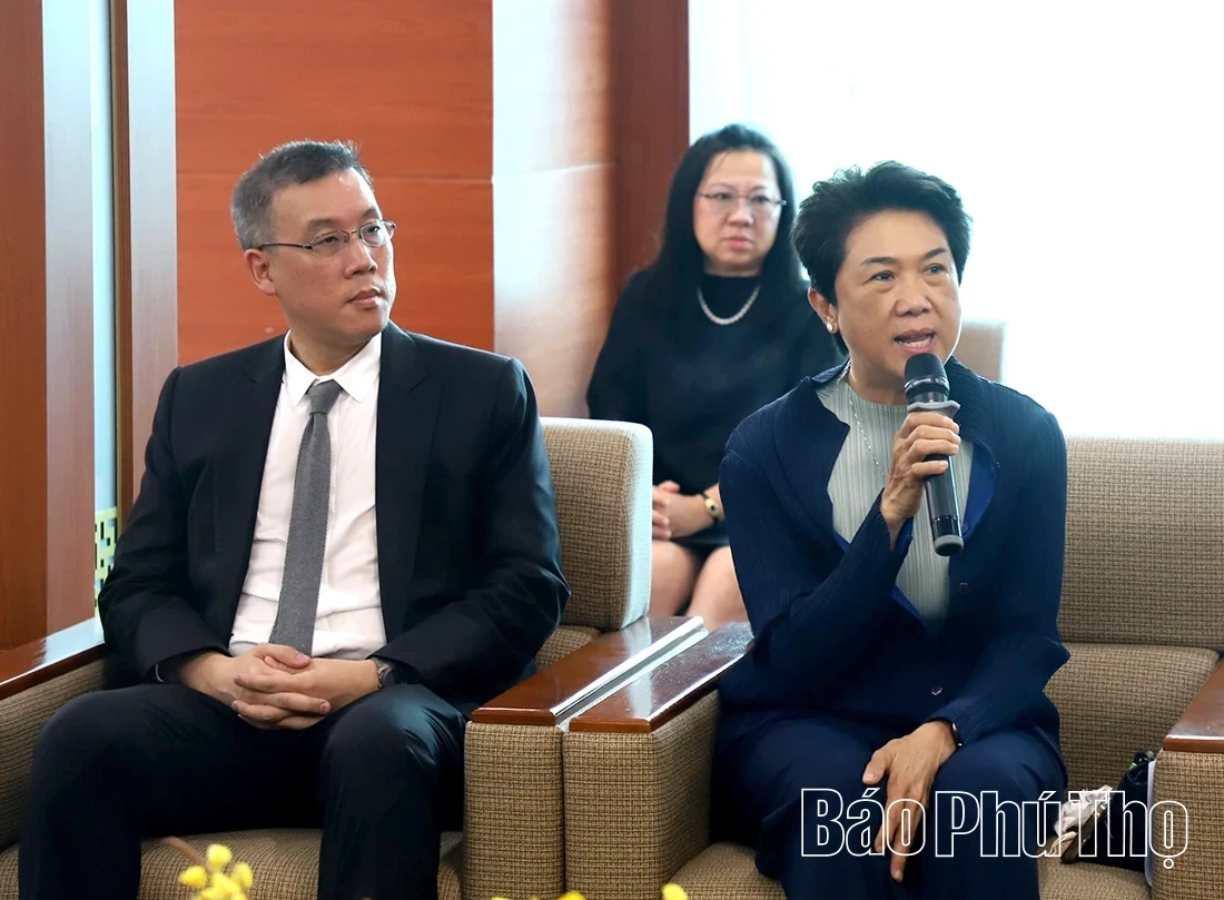 Phu Tho Provincial Party Secretary Receives the Ambassador of the Kingdom of Thailand to Vietnam