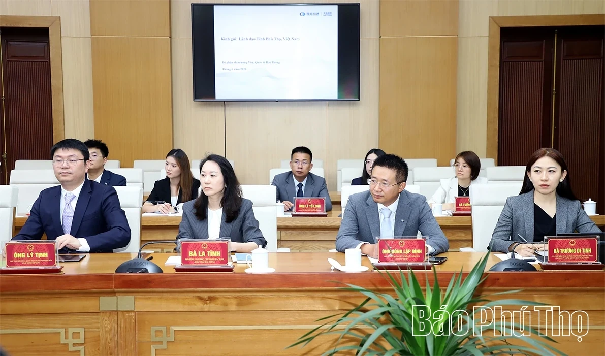 Phu Tho Strengthens Cooperation with Leading Chinese Financial and Construction Corporations