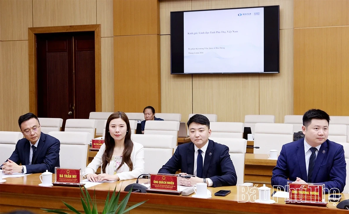 Phu Tho Strengthens Cooperation with Leading Chinese Financial and Construction Corporations